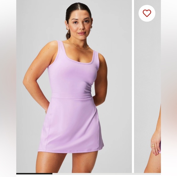 fabletics dress with shorts Sporty Built-In Short Dress